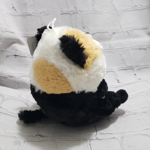 Nanco Belly Buddies Calico Cat Plush 8" Stuffed Animal Toy 2020 Hanger - Picture 4 of 11